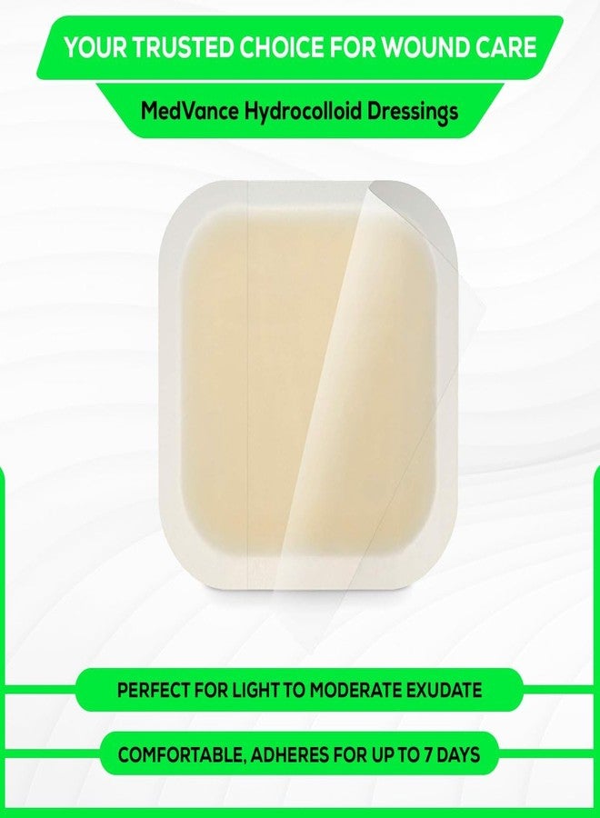 MedVance Hydrocolloid – Bordered Hydrocolloid Adhesive Dressing, 6"x6" Box of 5 DRESSINGS - Image 5